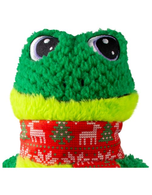 Kong Holiday Knots Frog - Fun Toys - Green