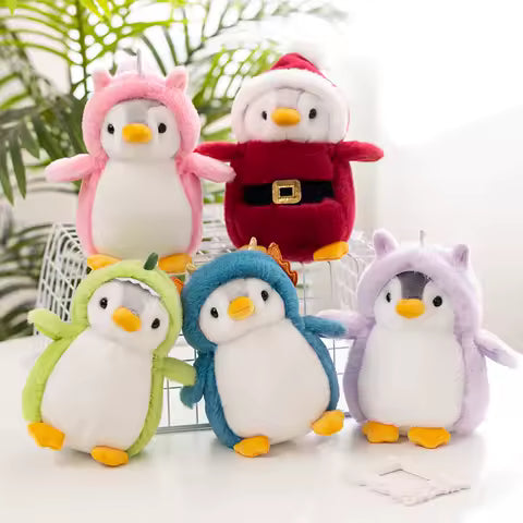 20cm Kawaii Christmas Penguin Plush Toy Penguin